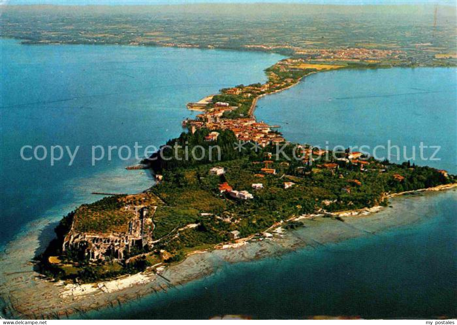 72852044 Sirmione Lago Di Garda Fliegeraufnahme Sirmione Lago Di Garda - Other & Unclassified