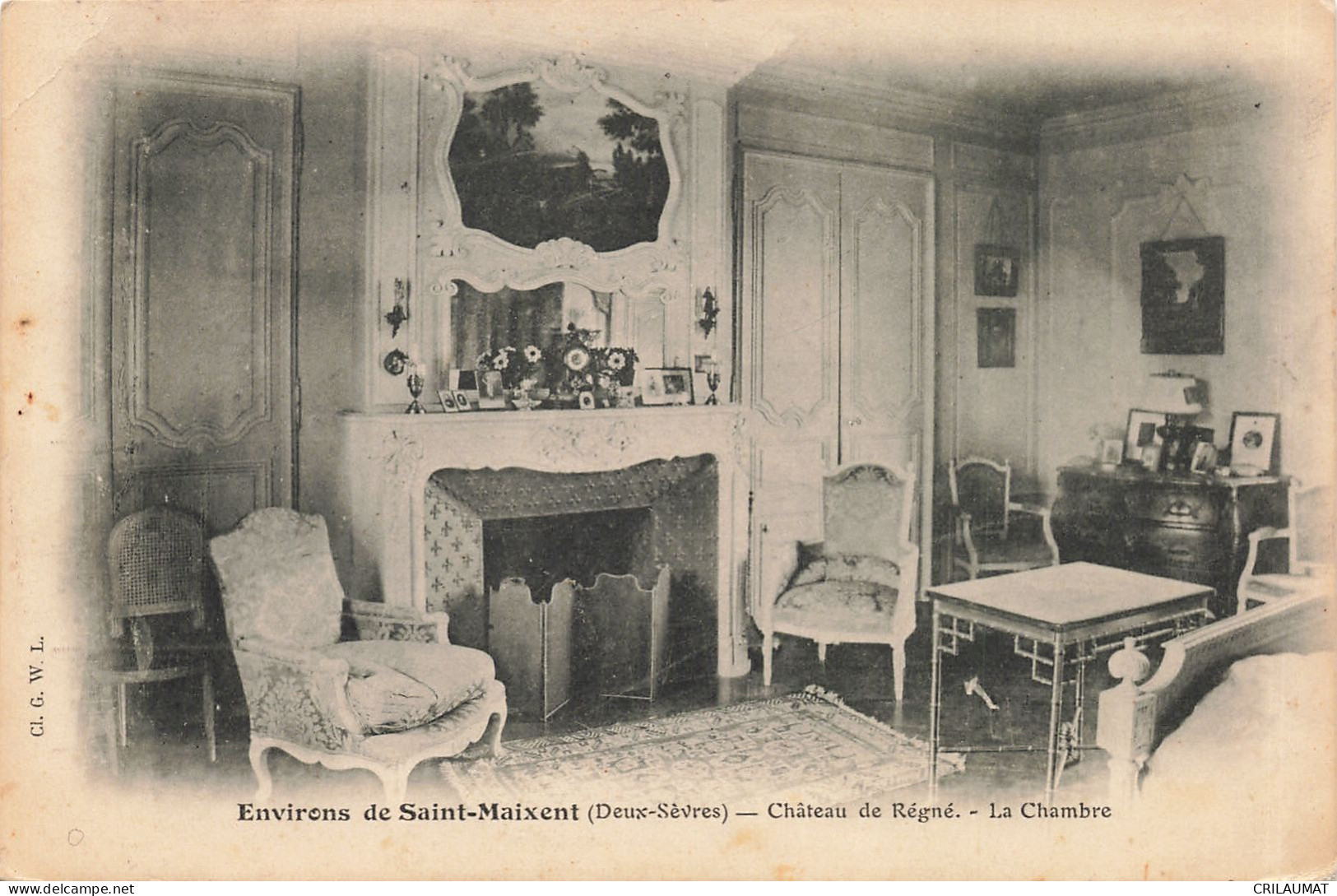 79-CHÂTEAU DE REGNE-N°T5280-D/0249 - Autres & Non Classés