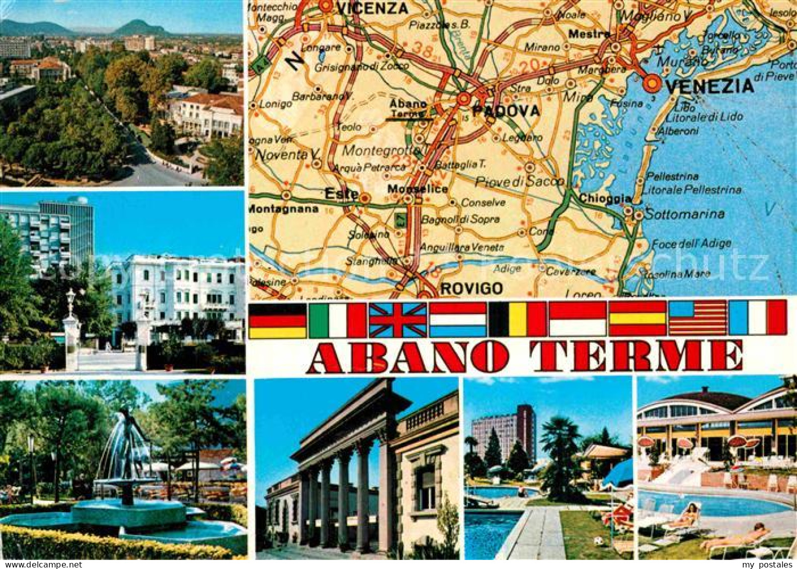 72852031 Abano Terme Stazione Internazionale Di Cura  Abano Terme - Otros & Sin Clasificación