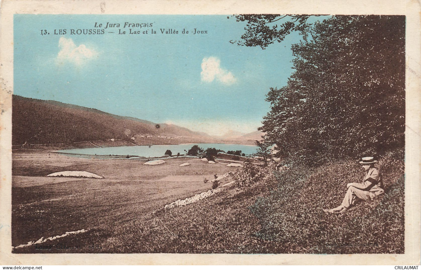 39-LES ROUSSES LE LAC ET LA VALLEE DE JOUX-N°T5280-H/0077 - Autres & Non Classés