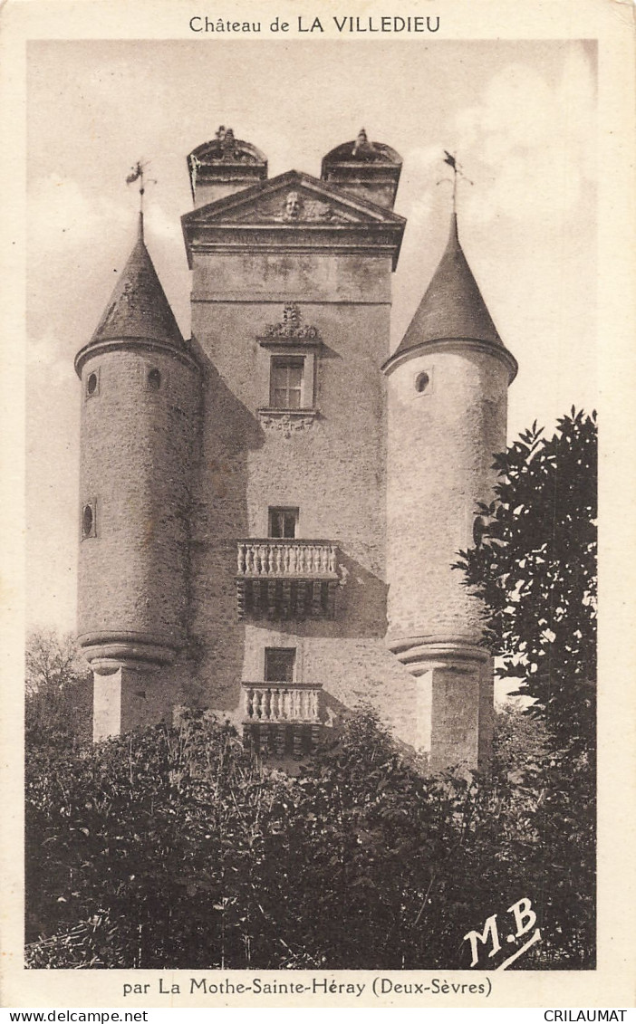 79-VILLEDIEU LE CHÂTEAU-N°T5280-G/0243 - Other & Unclassified