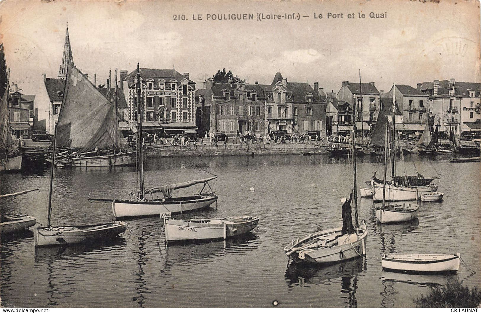 44-LE POULIGUEN-N°T5280-G/0237 - Le Pouliguen