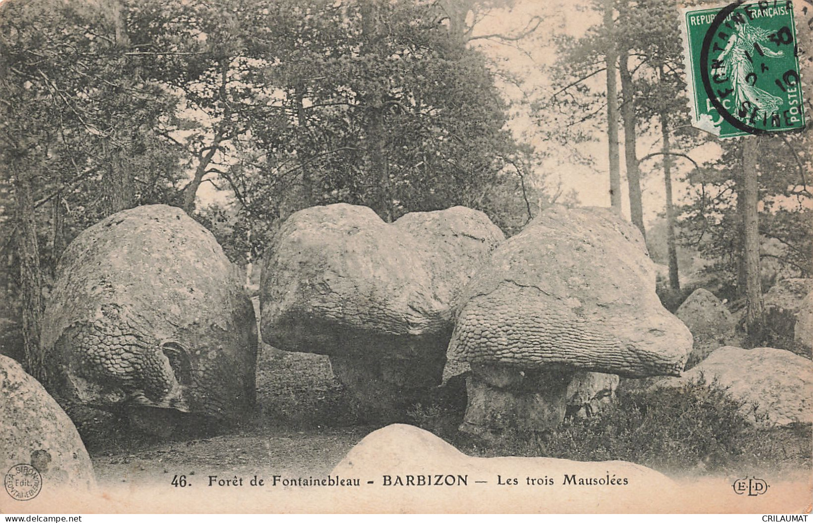 77-FONTAINEBLEAU LA FORET-N°T5281-C/0137 - Fontainebleau