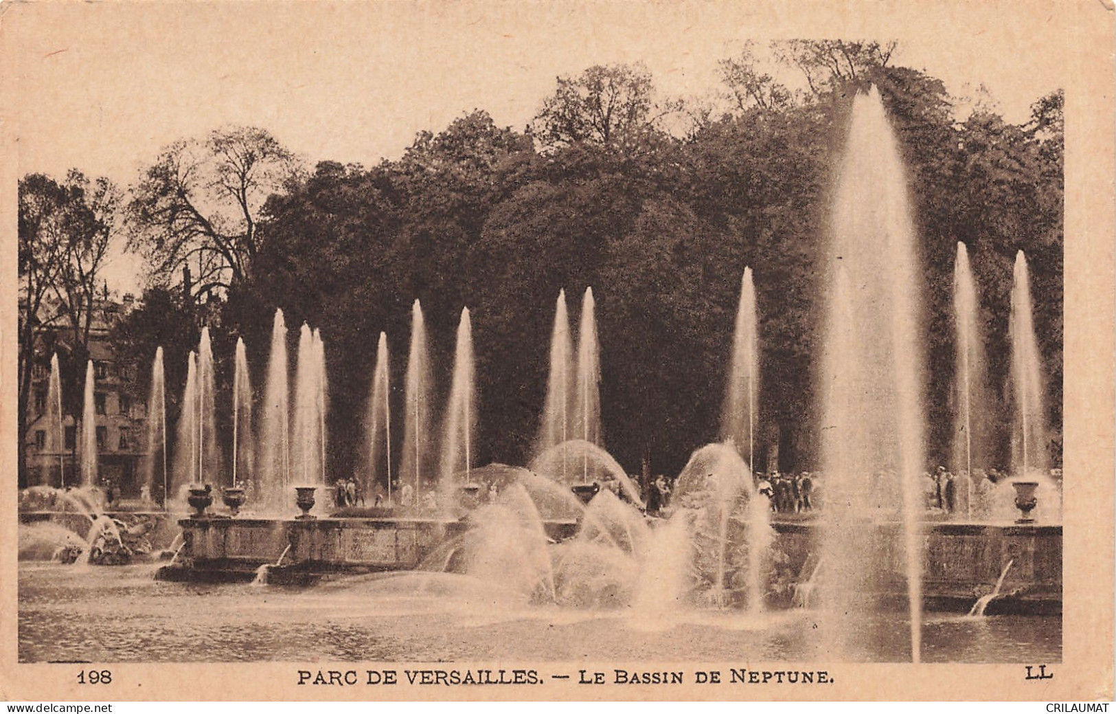 78-VERSAILLES LE PARC-N°T5281-C/0073 - Versailles (Kasteel)