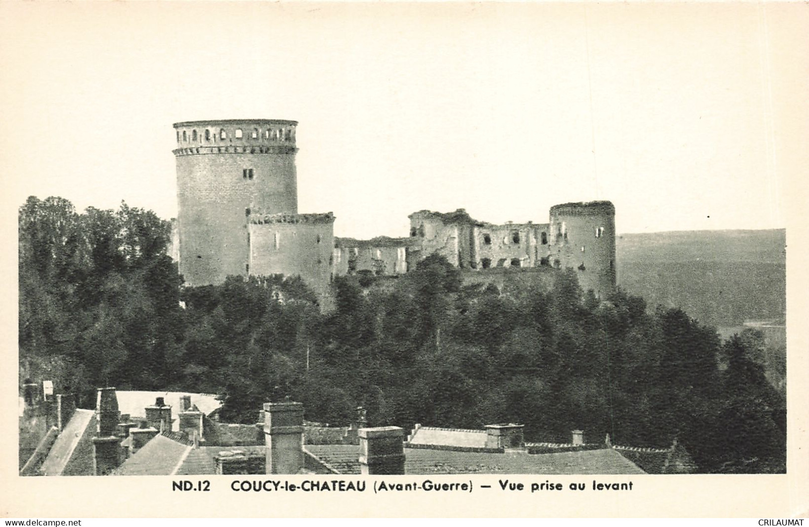 02-COUCY LE CHATEAU-N°T5281-C/0051 - Andere & Zonder Classificatie