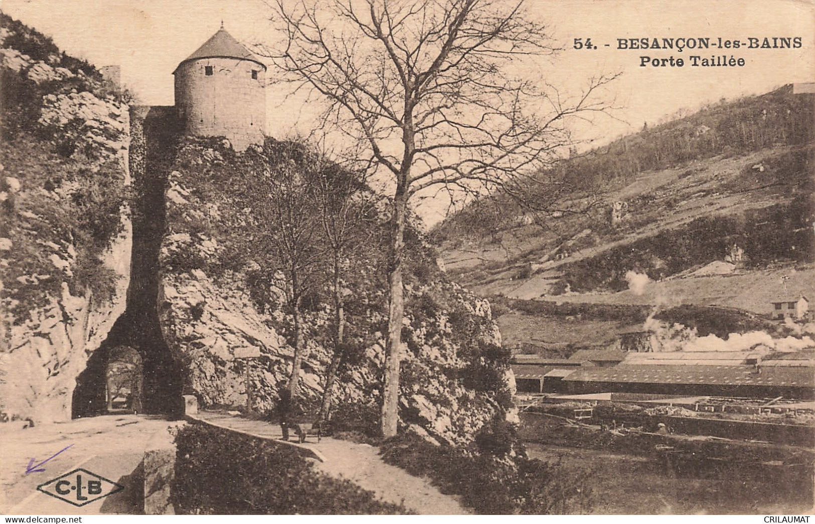 25-BESANCON LES BAINS-N°T5281-B/0353 - Besancon