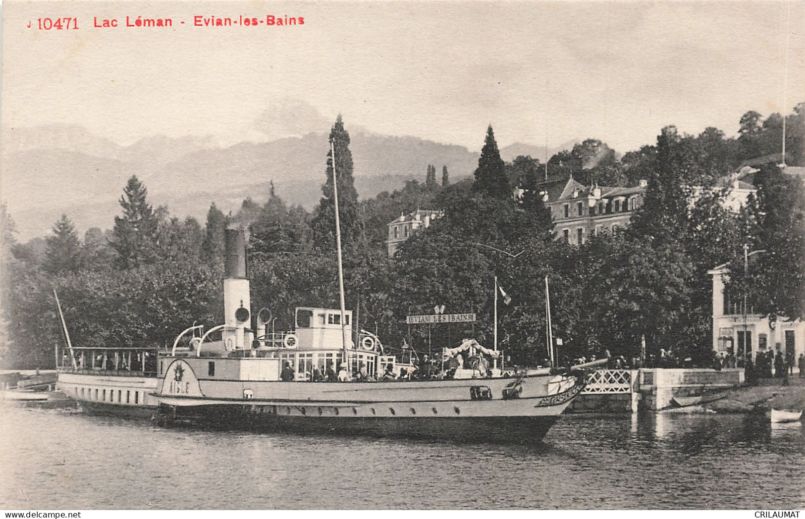 74-LAC LEMAN-N°T5281-B/0319 - Other & Unclassified