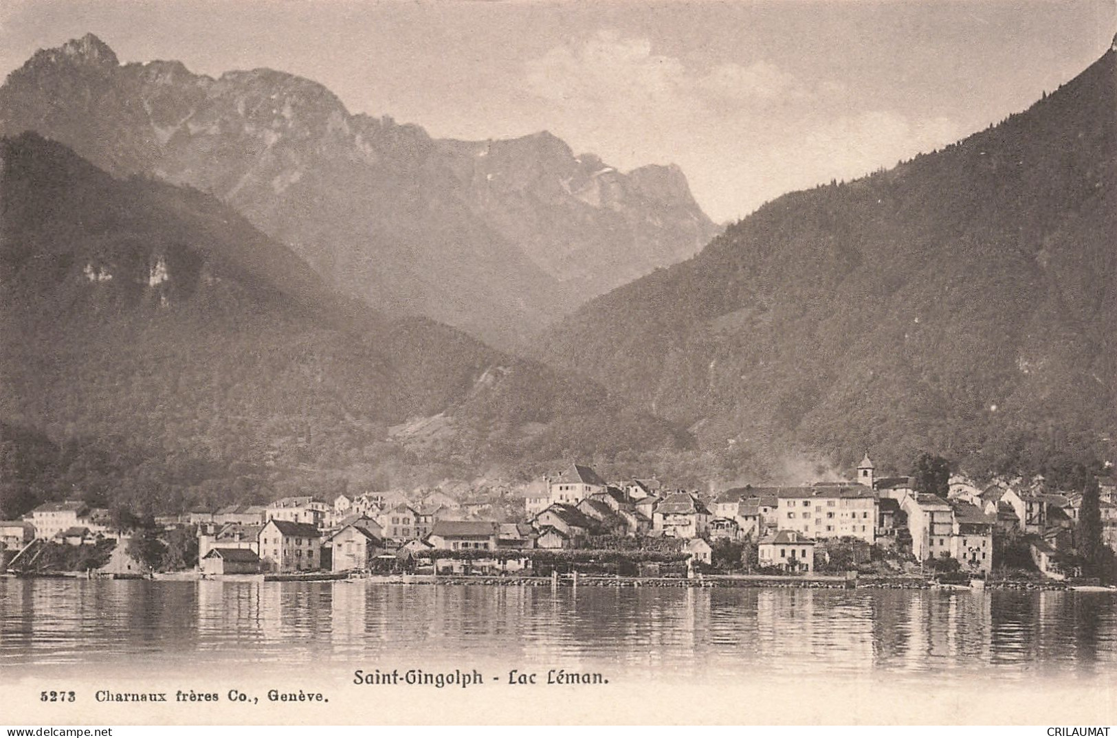 ET-SUISSE SAINT GINGOLPH-N°T5281-B/0295 - Autres & Non Classés