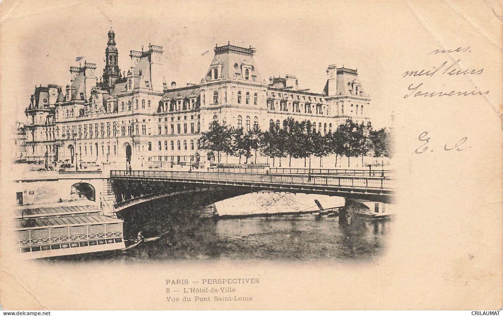 75-PARIS L HOTEL DE VILLE-N°T5281-B/0237 - Andere & Zonder Classificatie