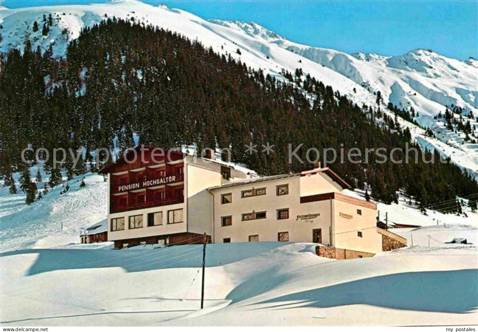 72851911 Galtuer Tirol Pension Hochgaltuer Ferienwohnungen Wintersportplatz Pazn - Andere & Zonder Classificatie