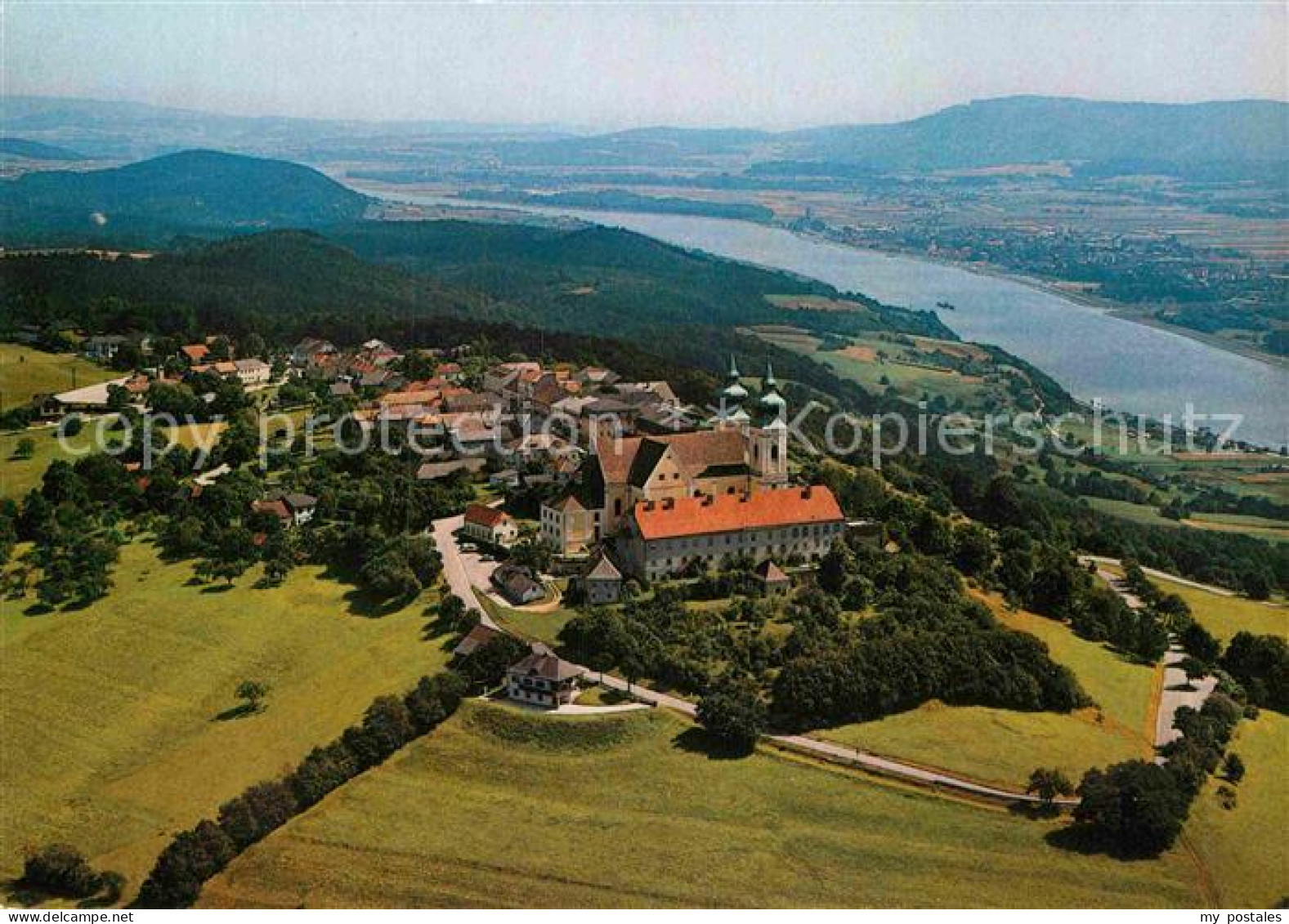 72851898 Maria Taferl Fliegeraufnahme Basilika Zur Schmerzhaften Muttergottes Ma - Sonstige & Ohne Zuordnung