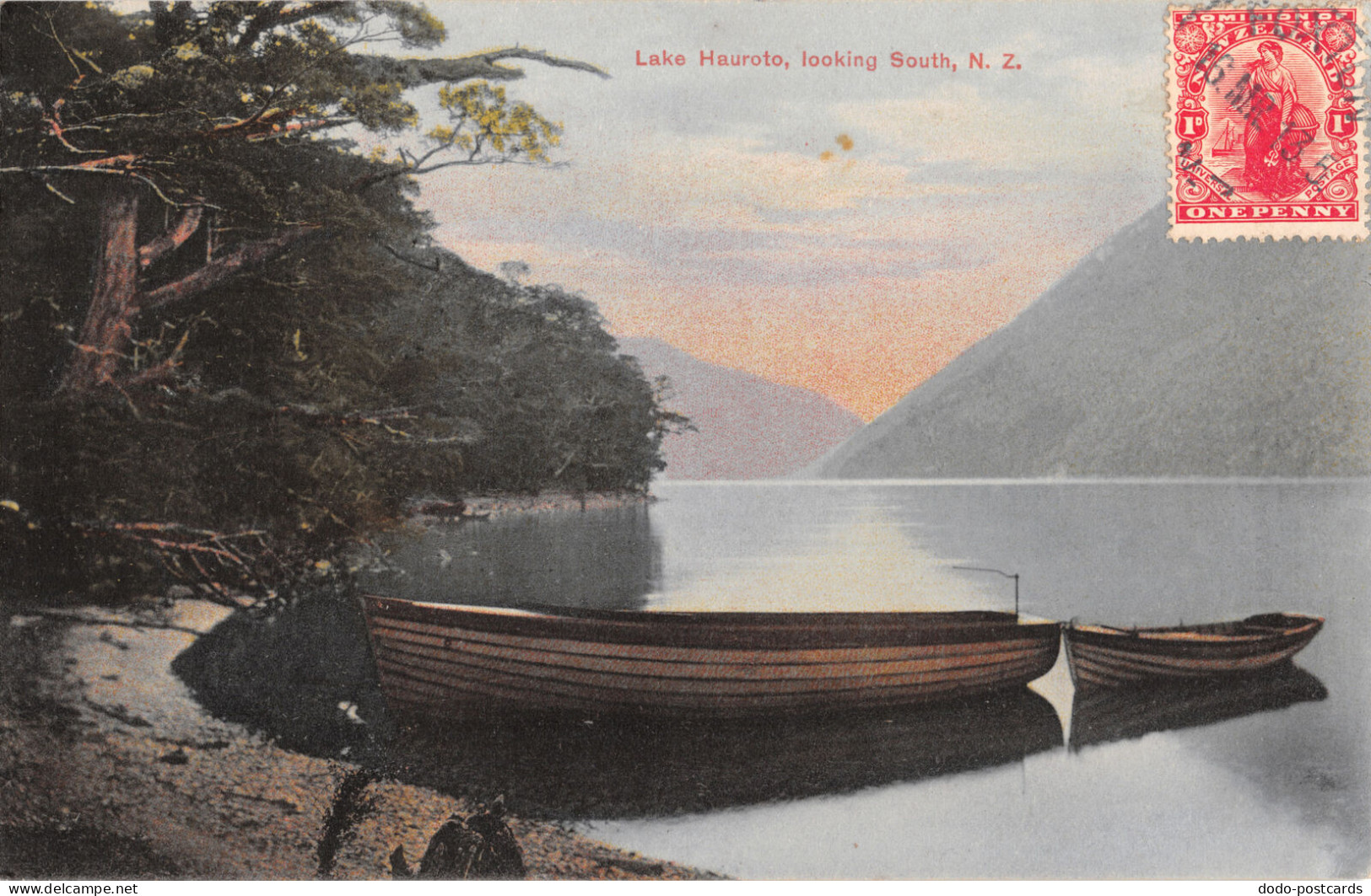 R331328 N. Z. Lake Hauroto. Looking South. Industria. London Bookstall. No. 1171 - Andere & Zonder Classificatie