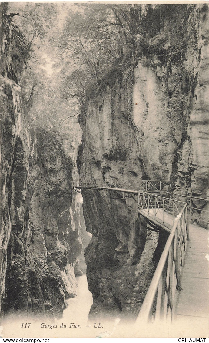 74-GORGES DU FIER-N°T5281-F/0169 - Sonstige & Ohne Zuordnung