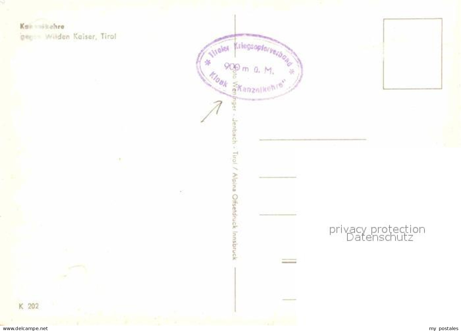 72851881 Wilder Kaiser Kiosk Kanzelkehre Wildermieming - Other & Unclassified