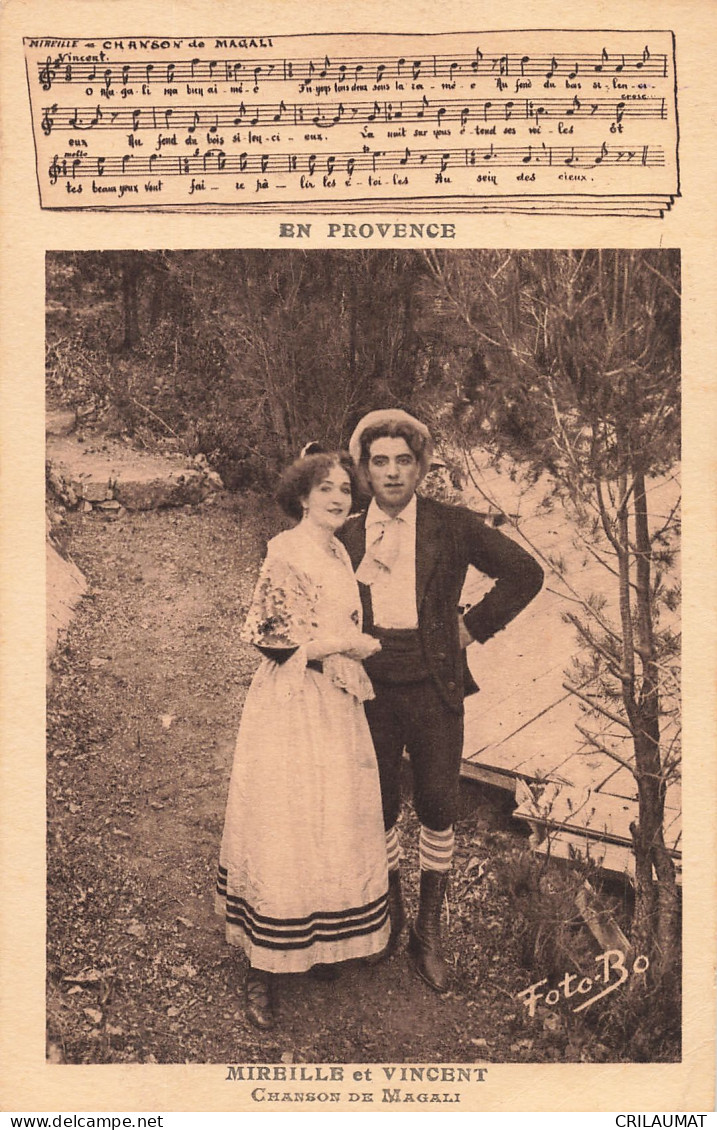 13-PROVENCE FOLKLORE MIREILLE ET VINCENT-N°T5281-F/0111 - Other & Unclassified