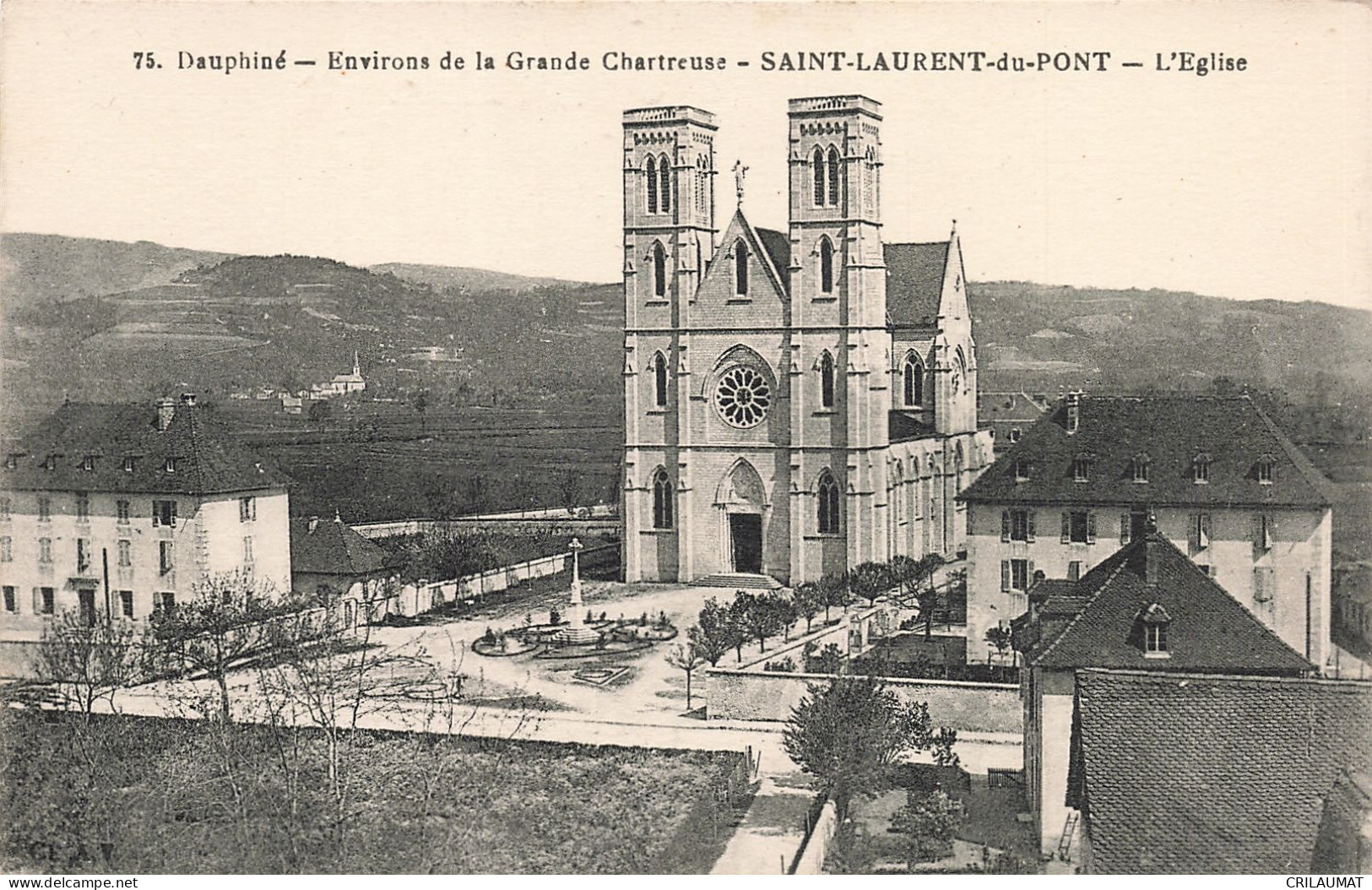 38-SAINT LAURENT DU PONT-N°T5281-E/0117 - Saint-Laurent-du-Pont