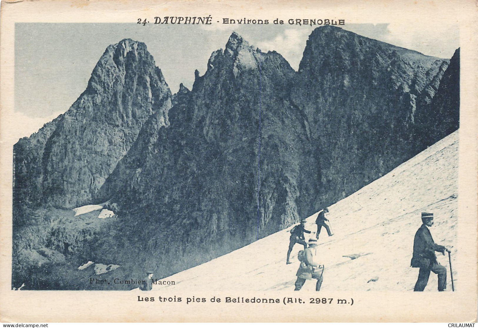 38-LES TROIS PIC DE BELLEDONNE-N°T5281-E/0111 - Andere & Zonder Classificatie