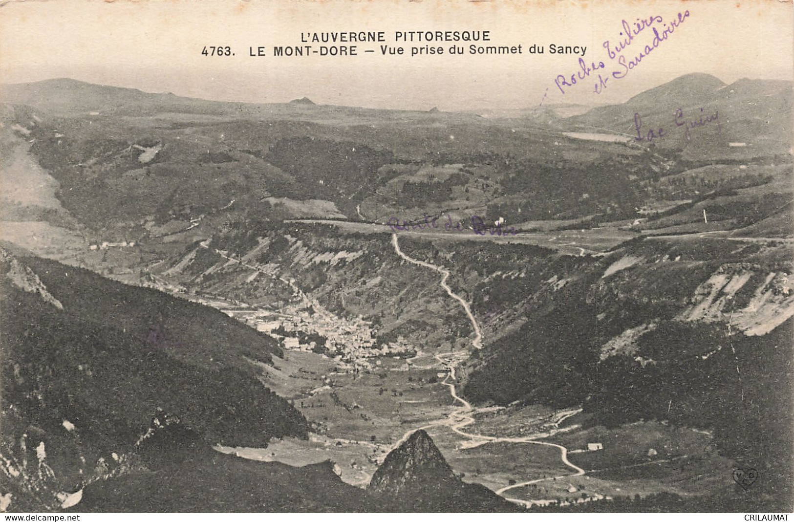 63-LE MONT DORE-N°T5281-E/0085 - Le Mont Dore