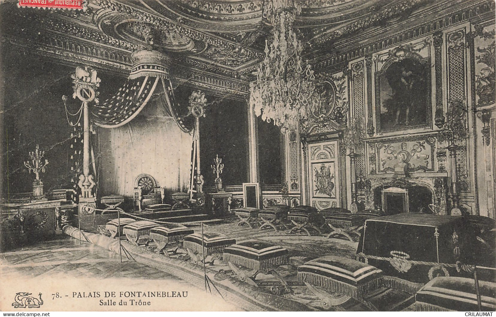 77-FONTAINEBLEAU LE PALAIS-N°T5281-E/0077 - Fontainebleau