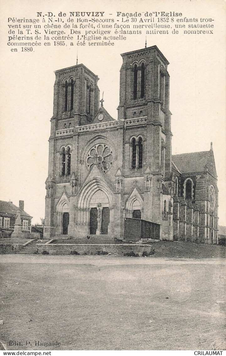 08-NOTRE DAME DE NEUVIZY-N°T5281-H/0289 - Sonstige & Ohne Zuordnung