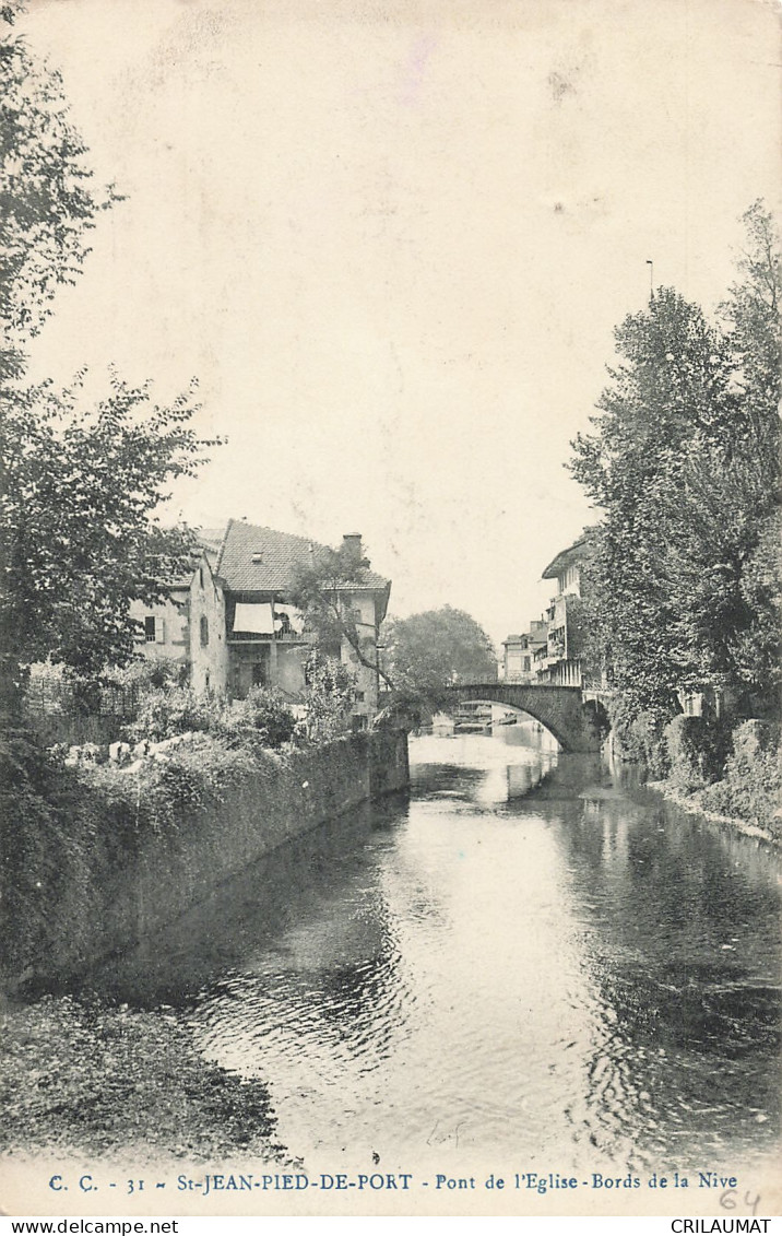 64-SAINT JEAN PIED DE PORT-N°T5281-H/0075 - Saint Jean Pied De Port