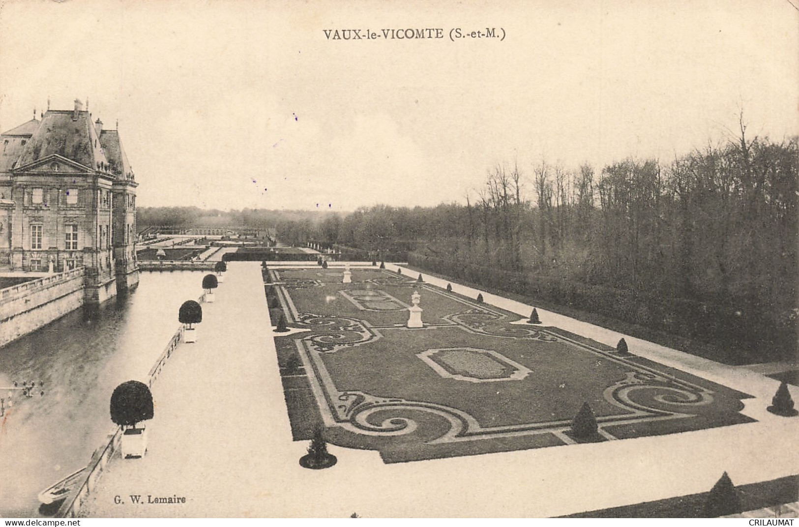 77-VAUX LE VICOMTE-N°T5282-C/0199 - Vaux Le Vicomte