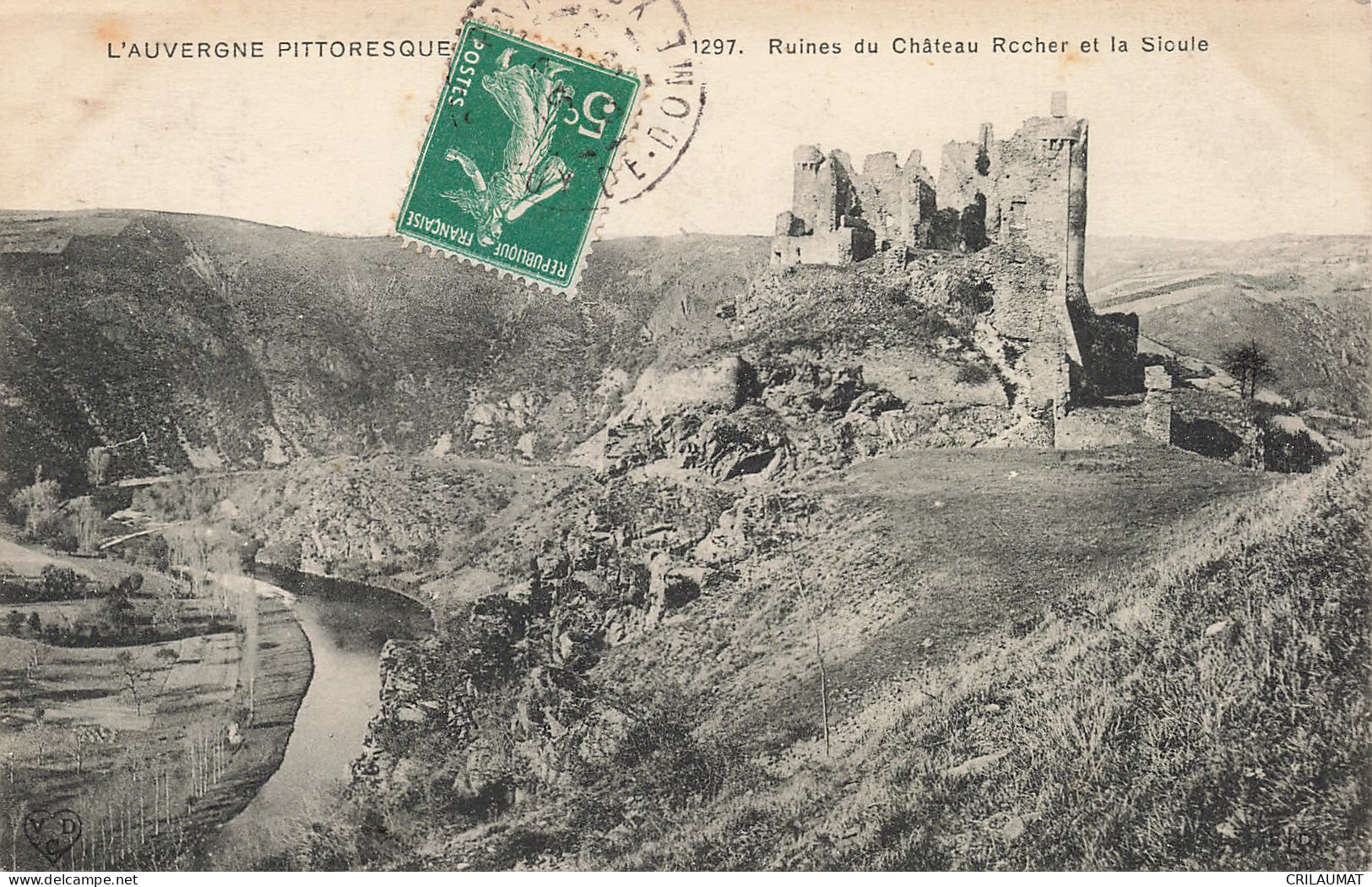 63-CHATEAU ROCHER-N°T5282-C/0023 - Other & Unclassified