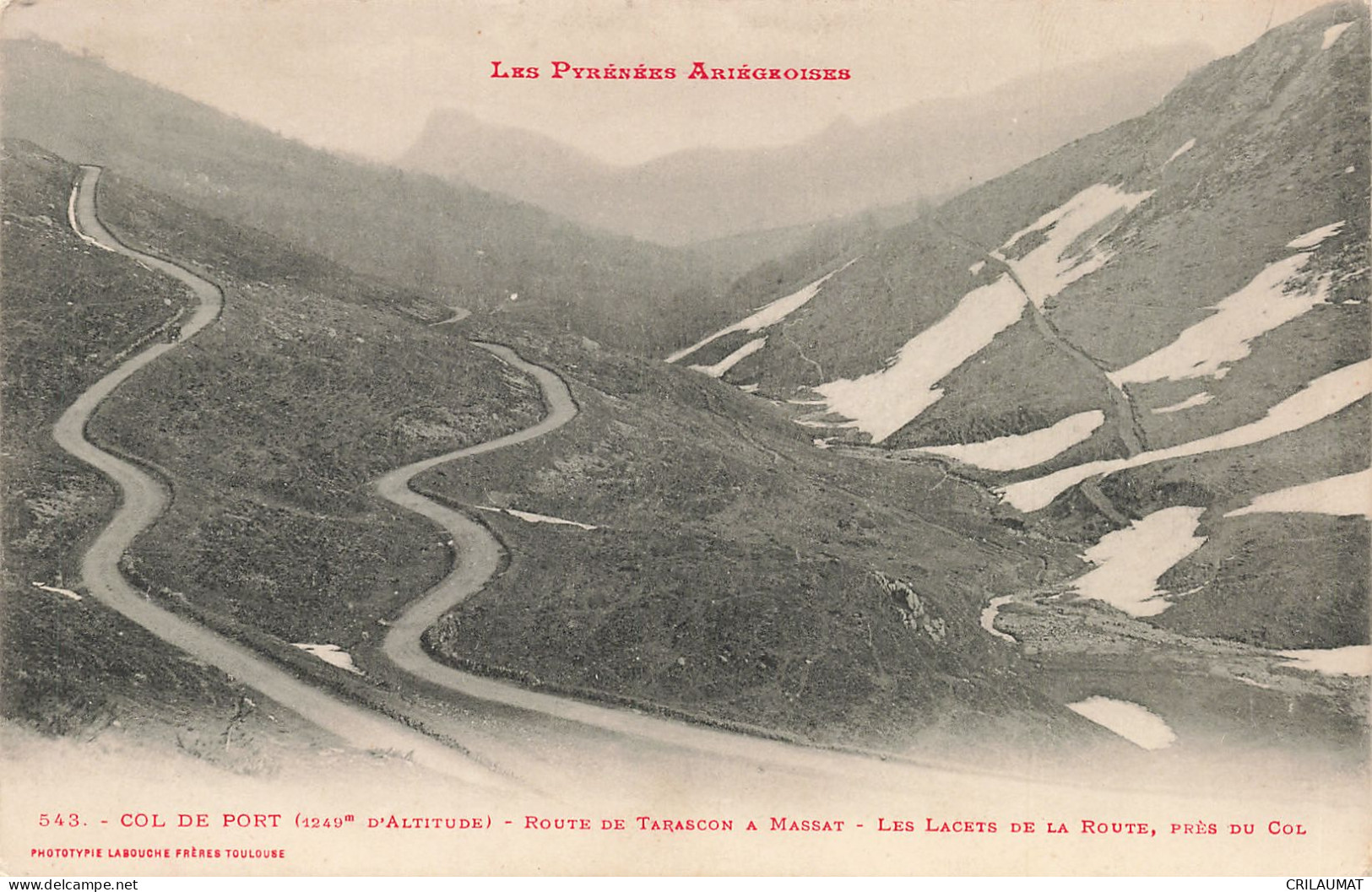 09-COL DE PORT-N°T5282-C/0005 - Andere & Zonder Classificatie