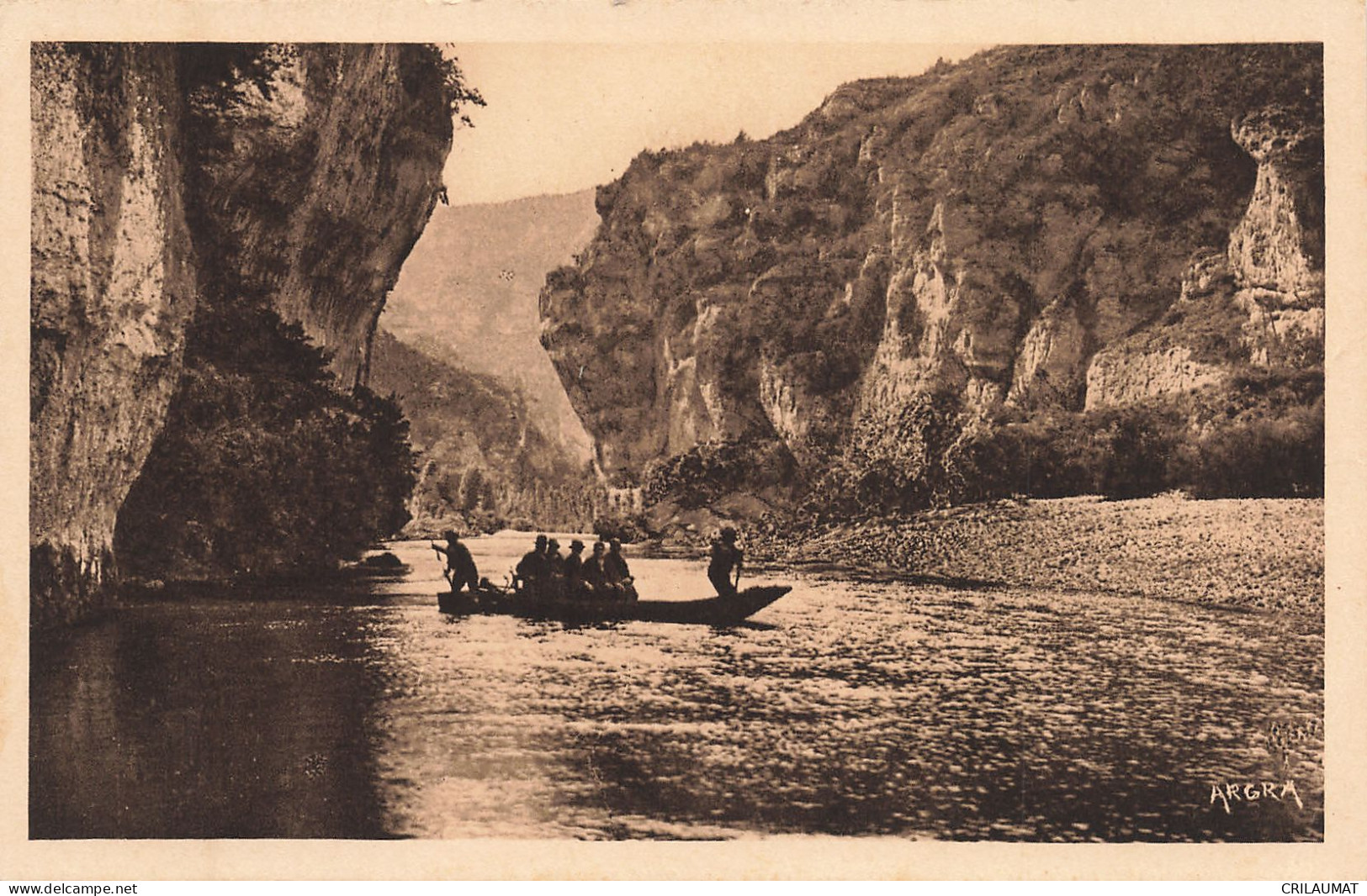 48-GORGES DU TARN-N°T5282-B/0395 - Gorges Du Tarn