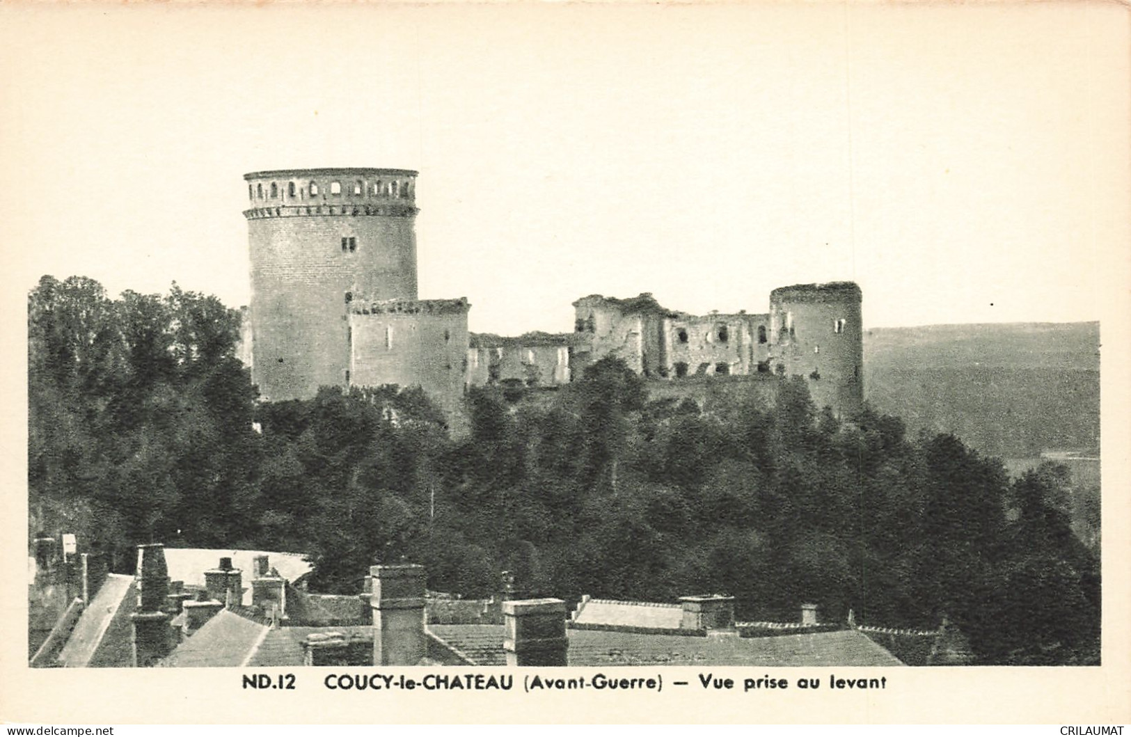 02-COUCY LE CHATEAU-N°T5282-B/0307 - Other & Unclassified