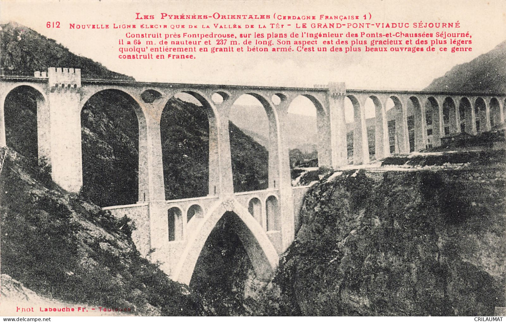 66-VIADUC SEJOURNE-N°T5282-B/0255 - Sonstige & Ohne Zuordnung