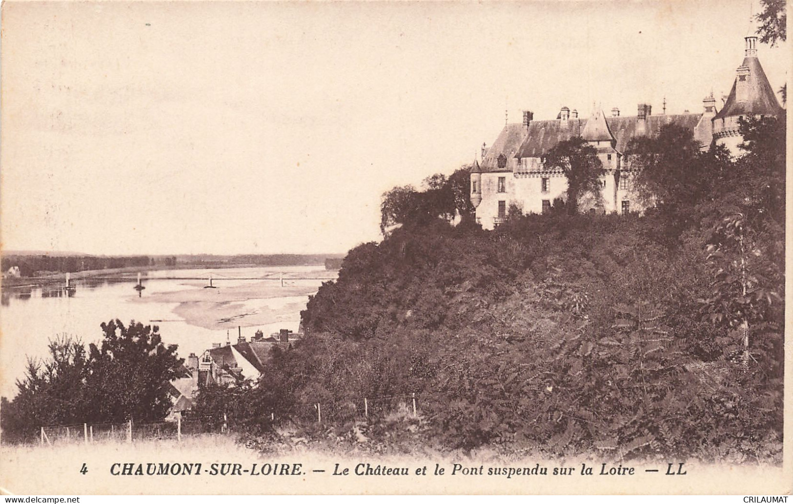 41-CHAUMONT SUR LOIRE-N°T5282-B/0103 - Other & Unclassified