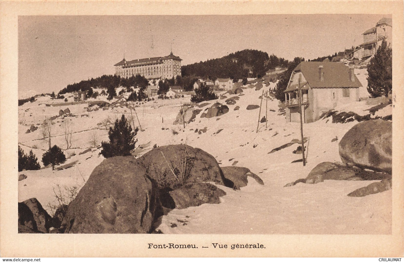 66-FONT ROMEU-N°T5282-A/0295 - Sonstige & Ohne Zuordnung