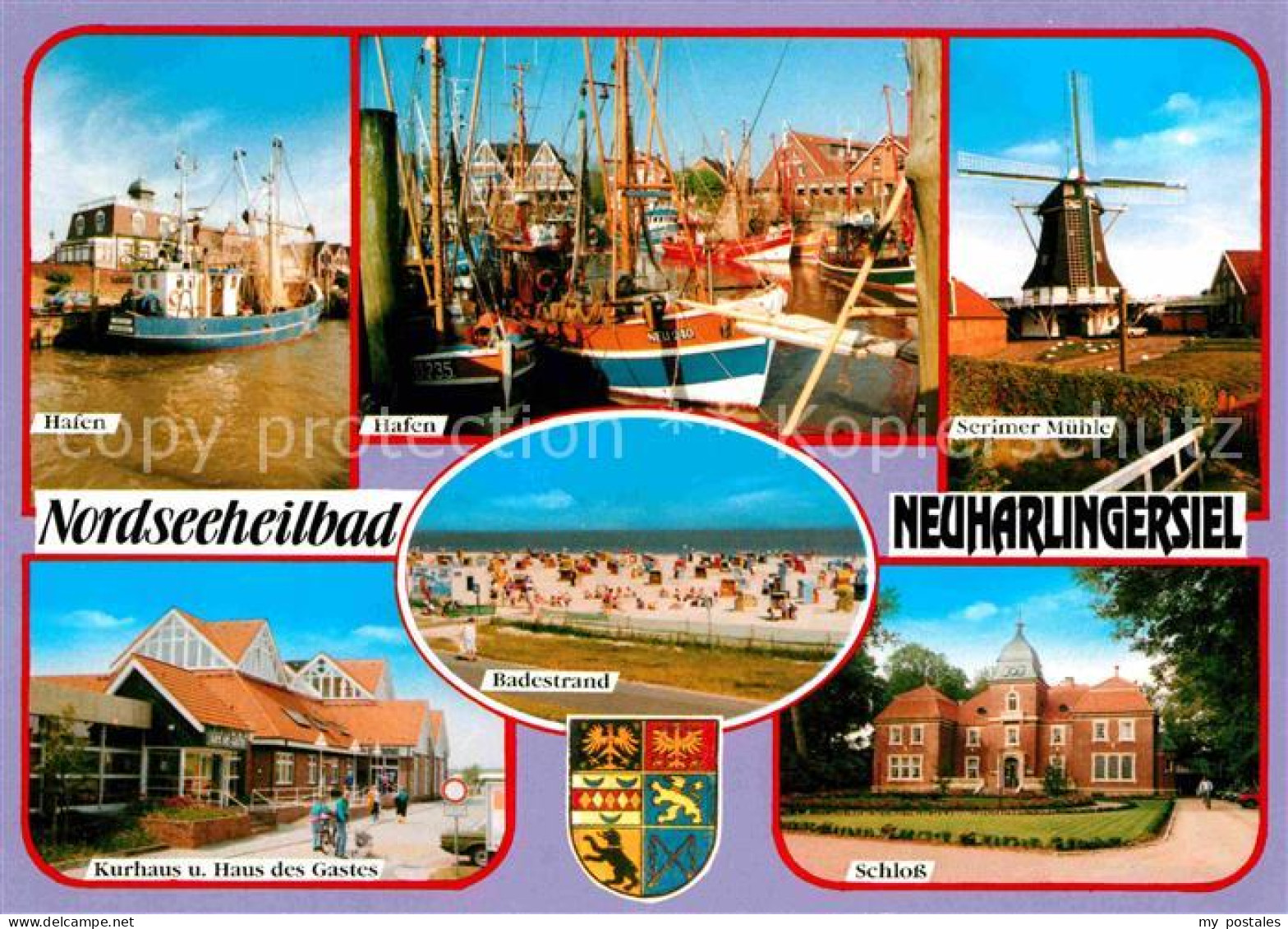 72851022 Neuharlingersiel Hafen Serimer Muehle Schloss  Neuharlingersiel - Sonstige & Ohne Zuordnung