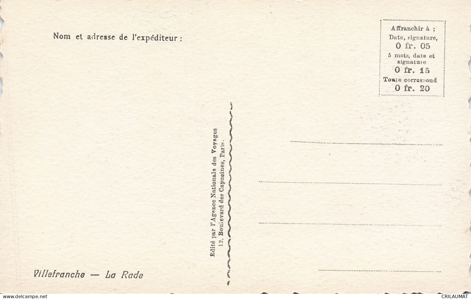 06-VILLEFRANCHE -N°T5282-E/0313 - Other & Unclassified