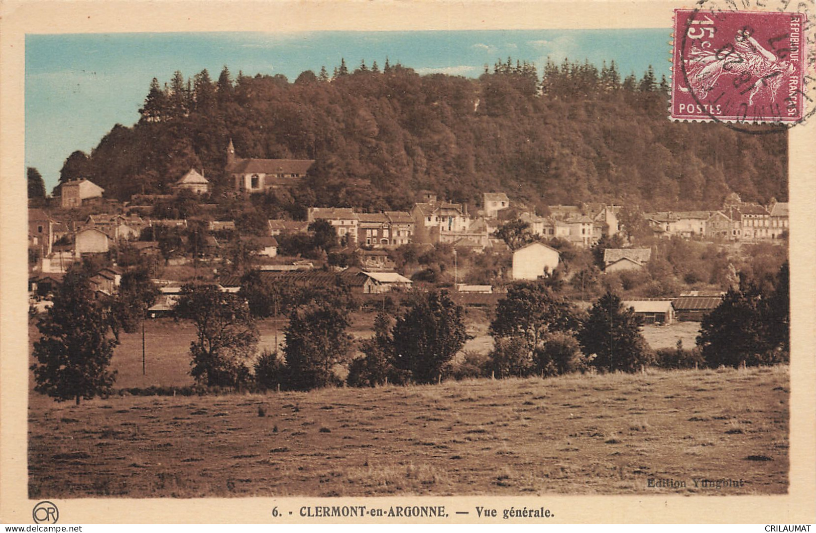 55-CLERMONT EN ARGONNE-N°T5282-E/0231 - Clermont En Argonne