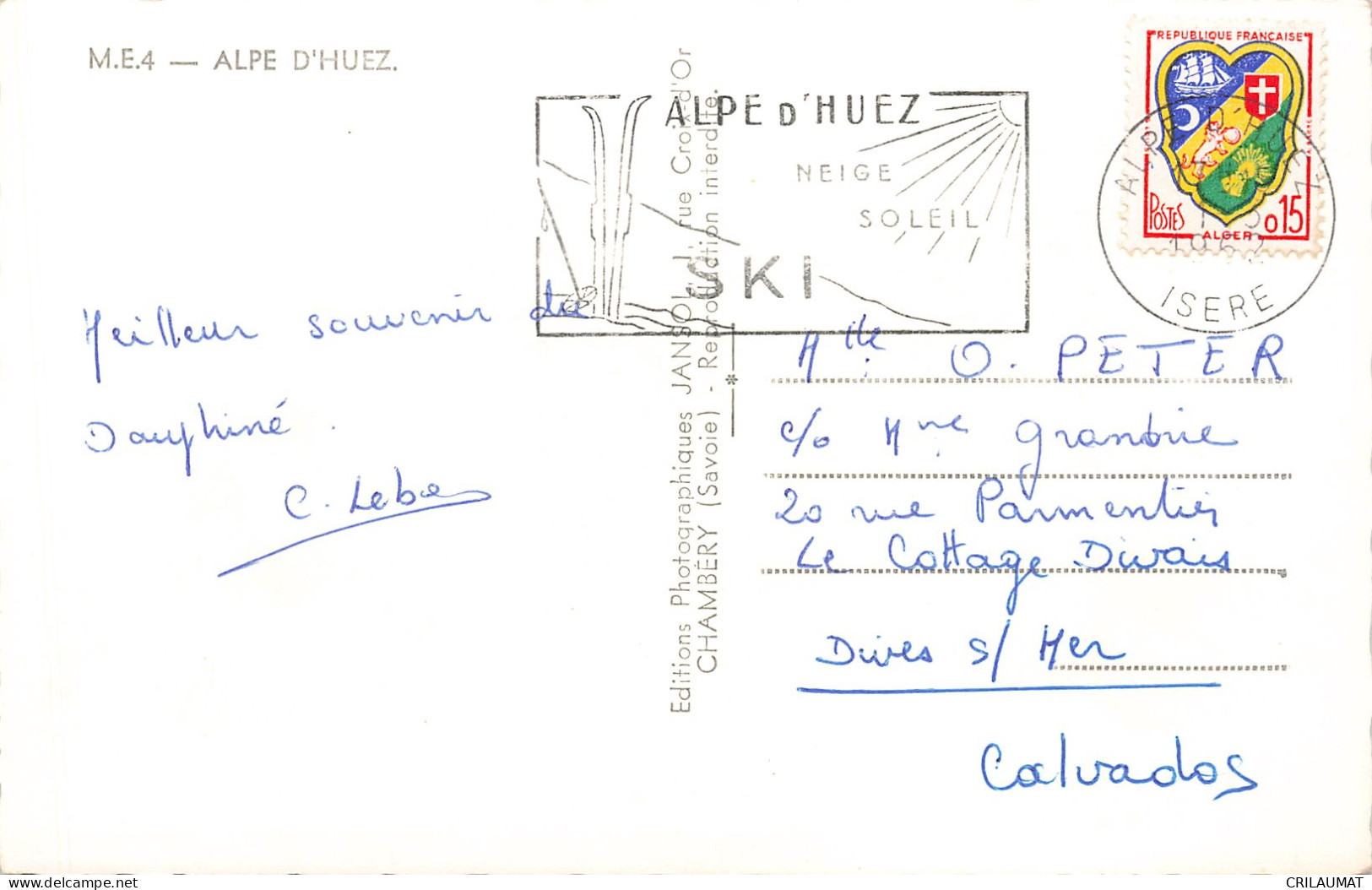 38-ALPE D HUEZ-N°T5282-E/0021 - Andere & Zonder Classificatie