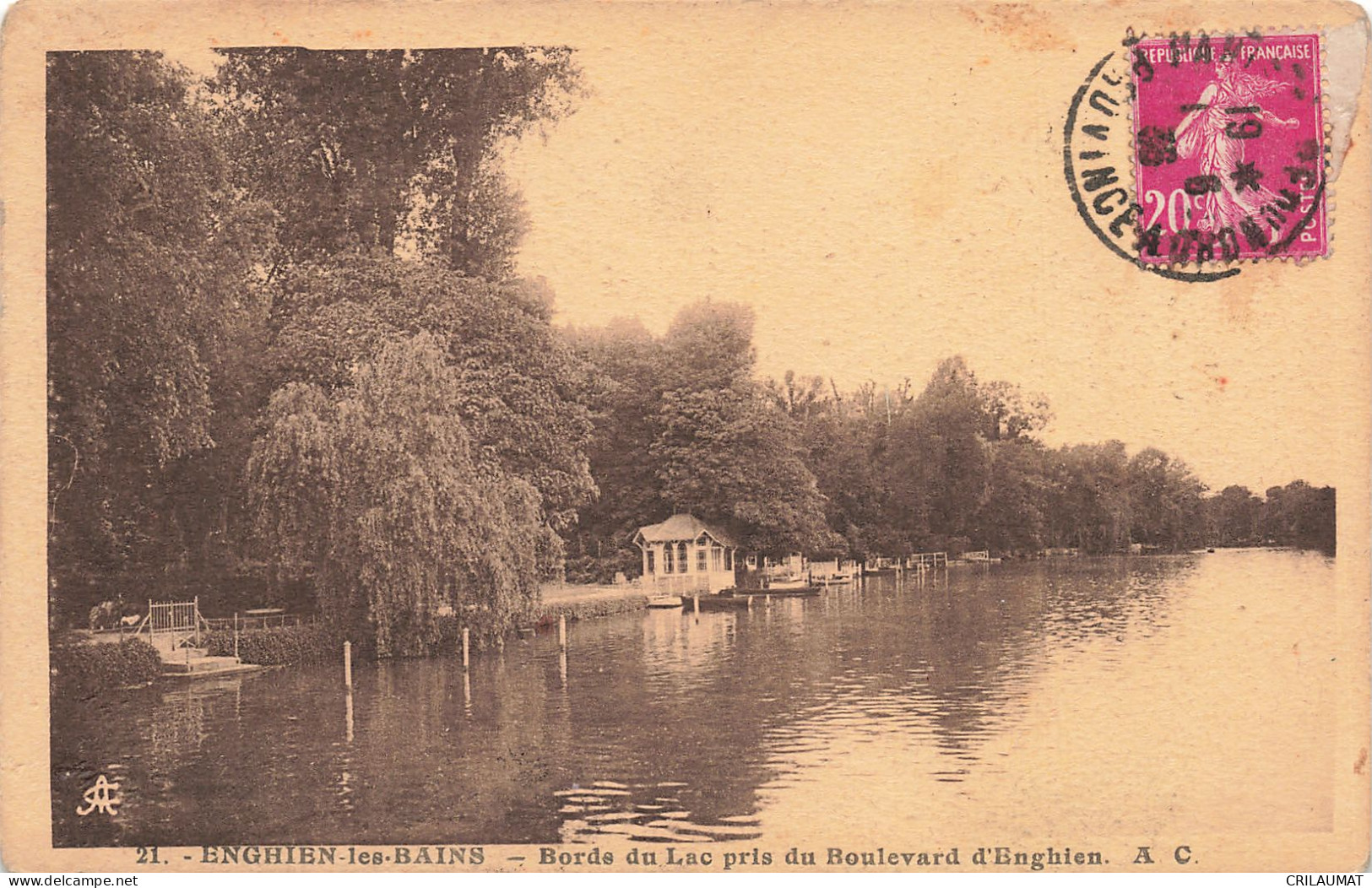 95-ENGHIEN LES BAINS-N°T5282-D/0227 - Enghien Les Bains