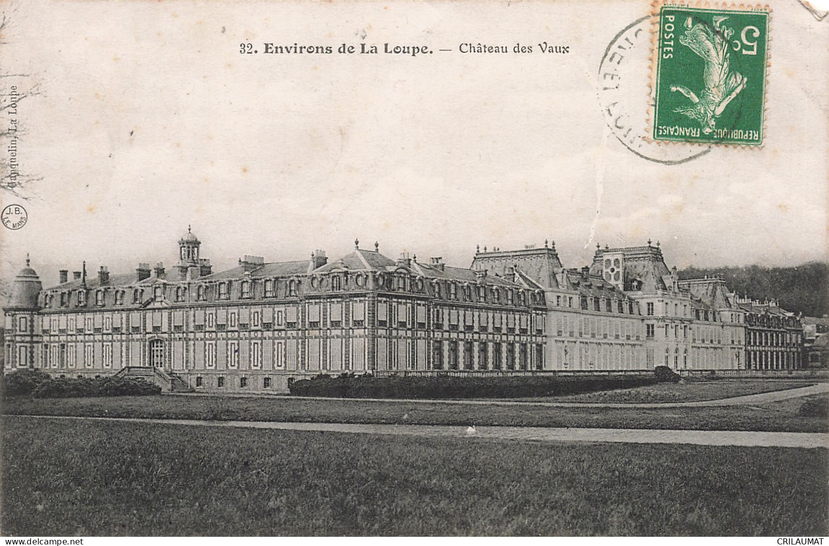 28-CHATEAU DES VAUX-N°T5282-D/0139 - Other & Unclassified