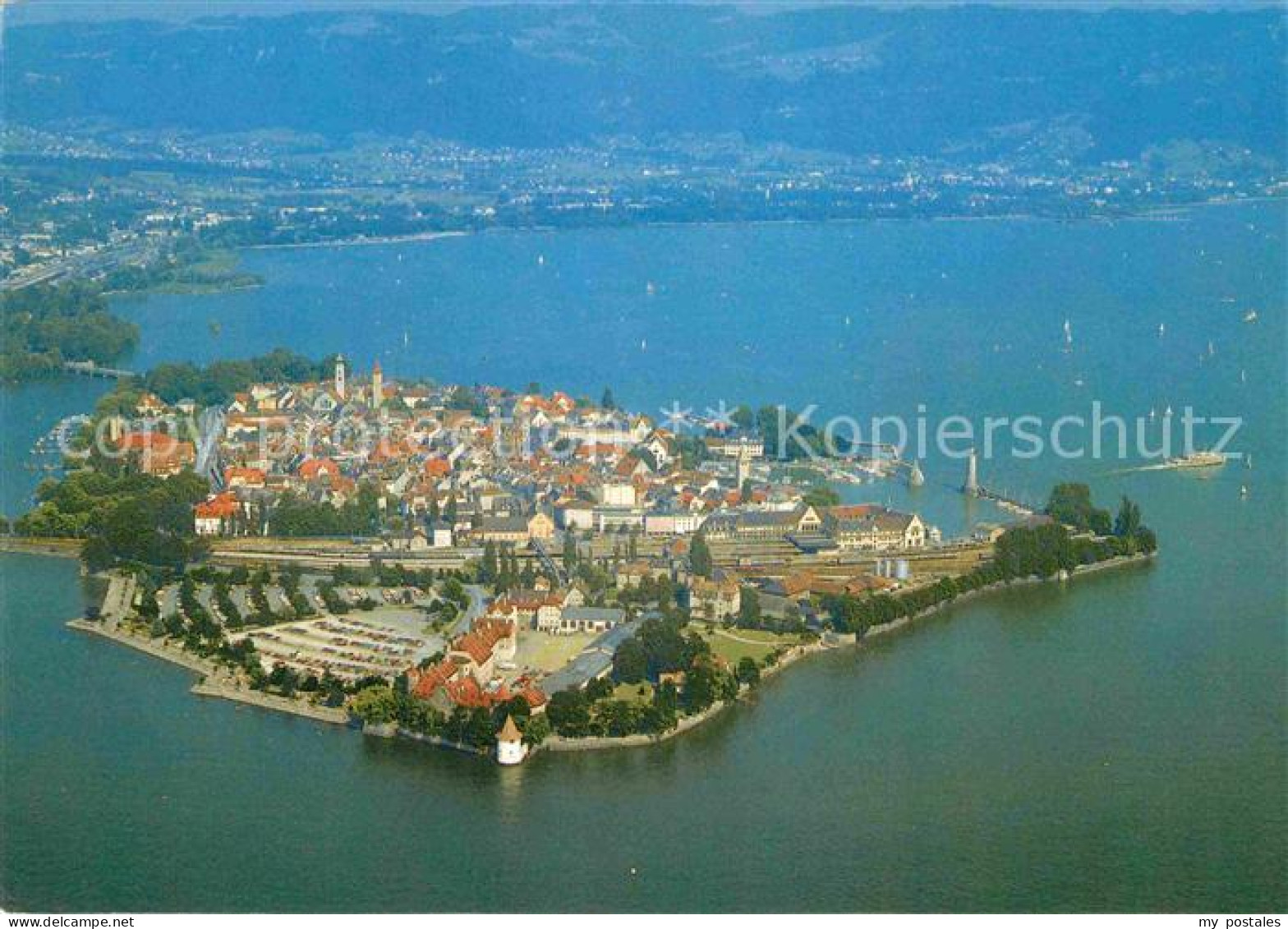 72850935 Lindau Bodensee Fliegeraufnahme Lindau - Lindau A. Bodensee