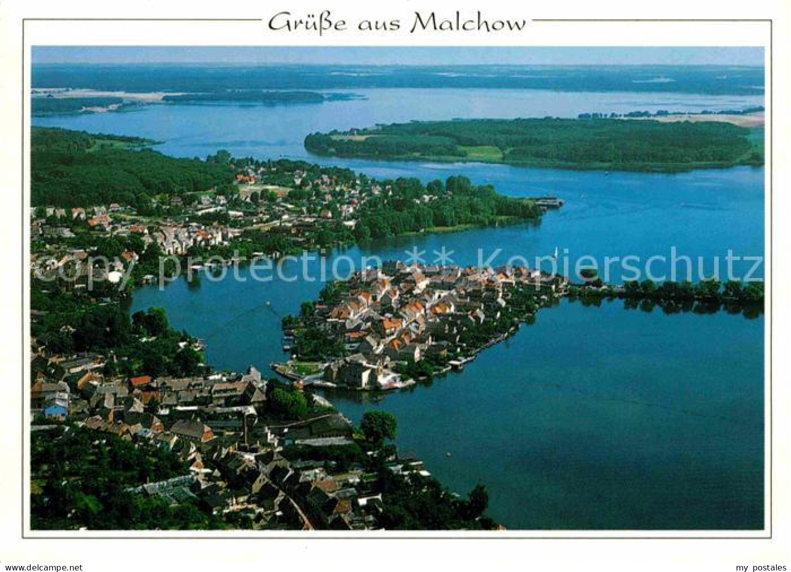 72850934 Malchow Fliegeraufnahme Malchow - Altri & Non Classificati