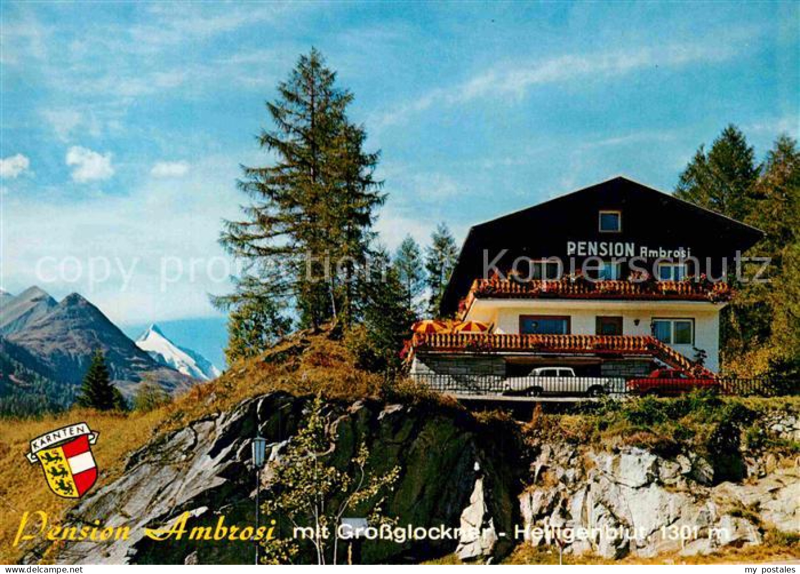 72850889 Heiligenblut Kaernten Pension Ambrosia Mit Grossglockner Hohe Tauern Ro - Other & Unclassified