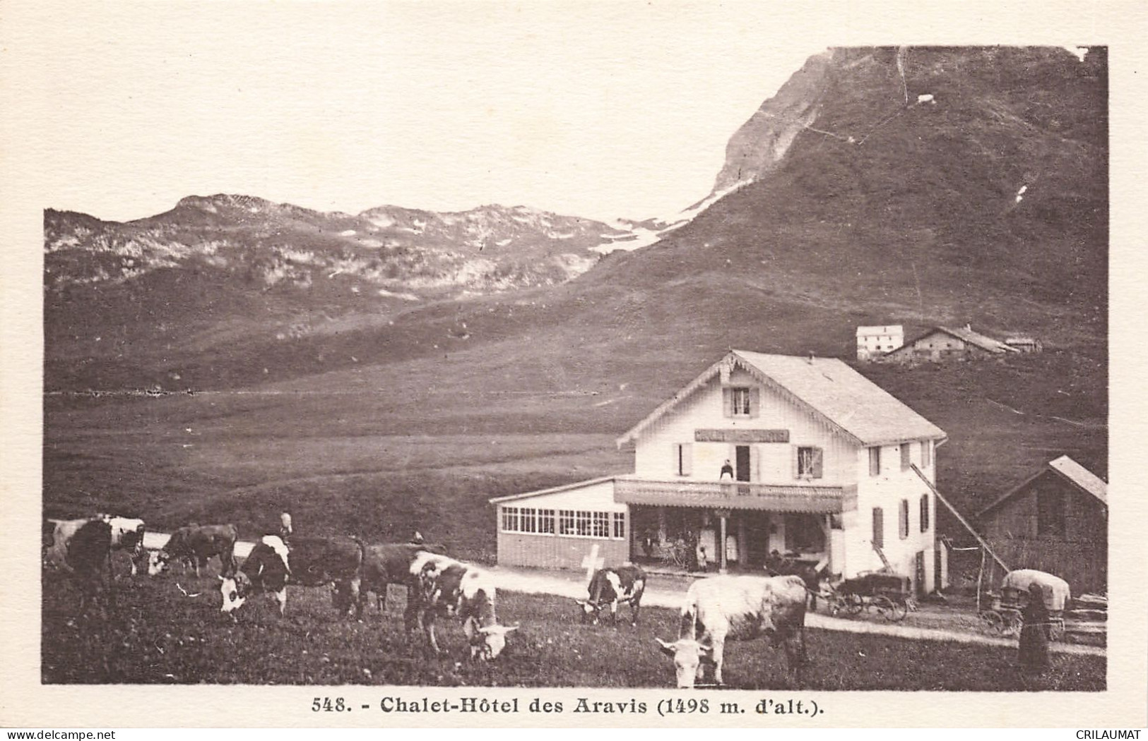 74-LES ARAVIS-N°T5282-G/0069 - Autres & Non Classés