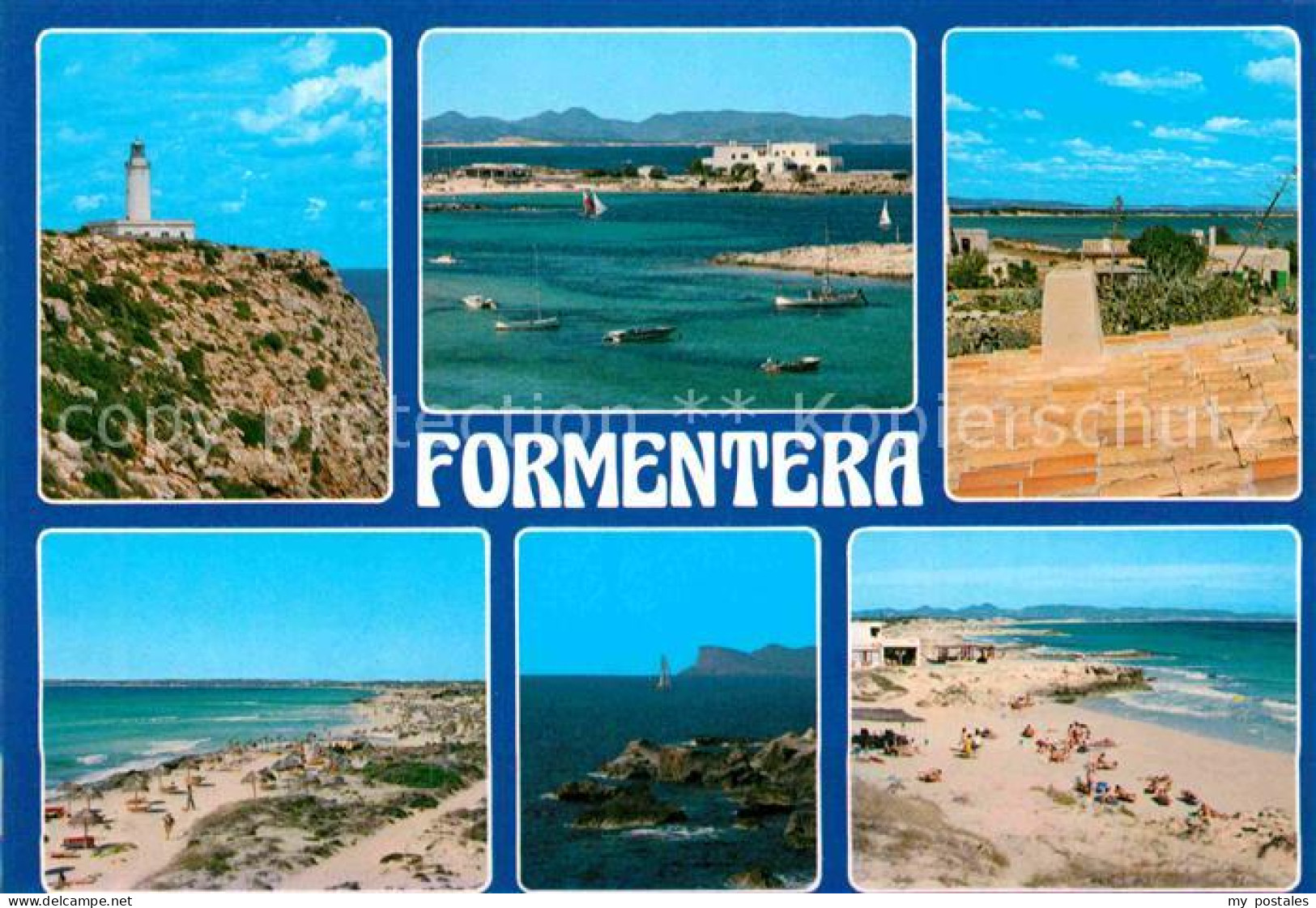 72850883 Formentera Faro De La Mola Playa De Es Pujols Estany Des Peix Playa De  - Andere & Zonder Classificatie