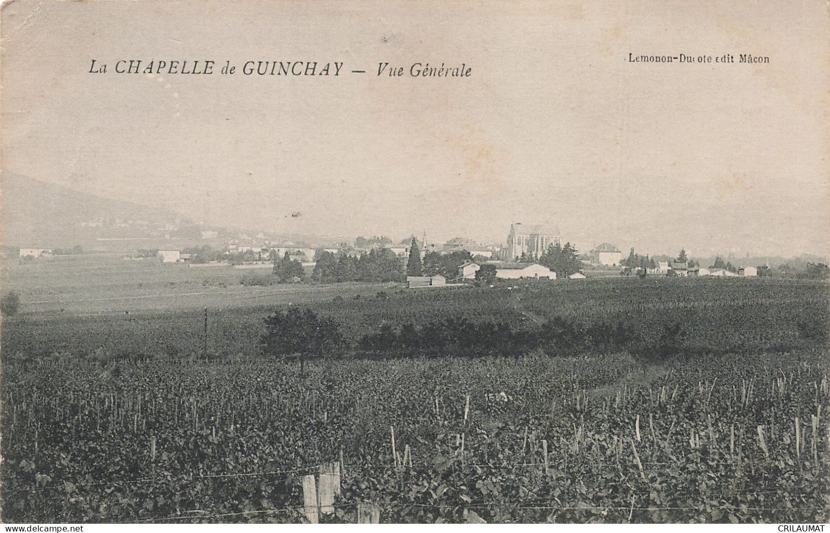 71-LA CHAPELLE DE GUINCHAY-N°T5282-F/0341 - Other & Unclassified