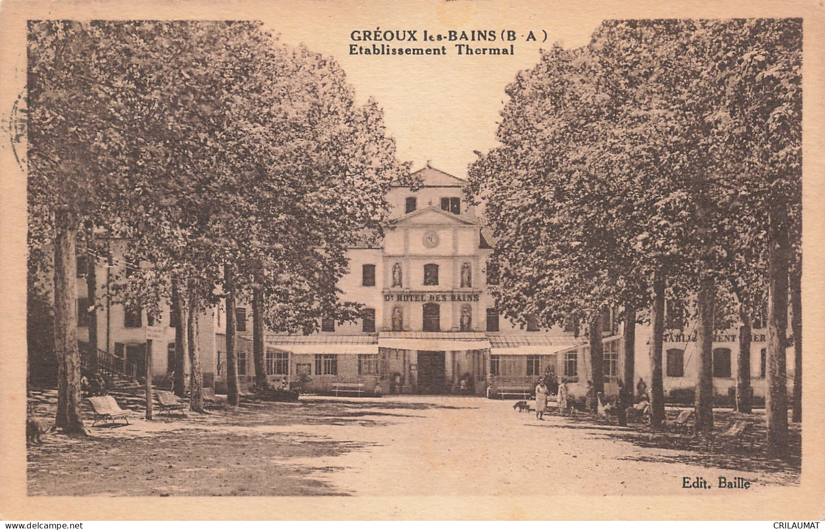 04-GREOUX LES BAINS-N°T5282-F/0275 - Gréoux-les-Bains