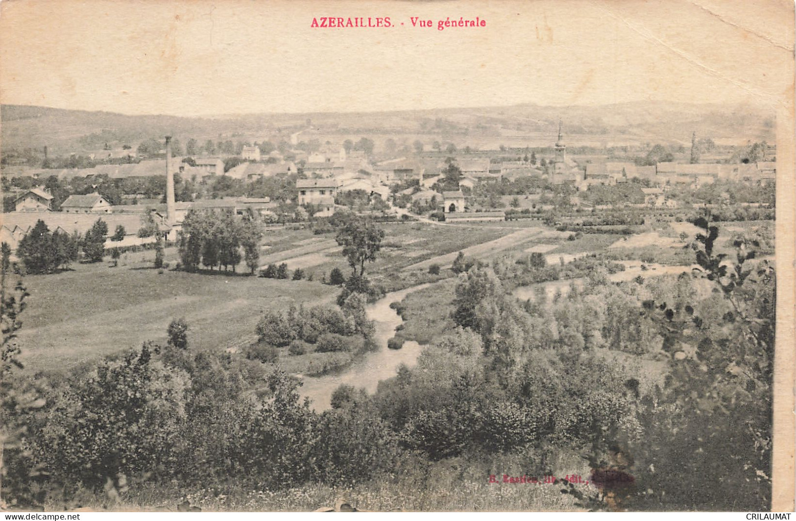 54-AZERAILLES-N°T5282-F/0143 - Other & Unclassified