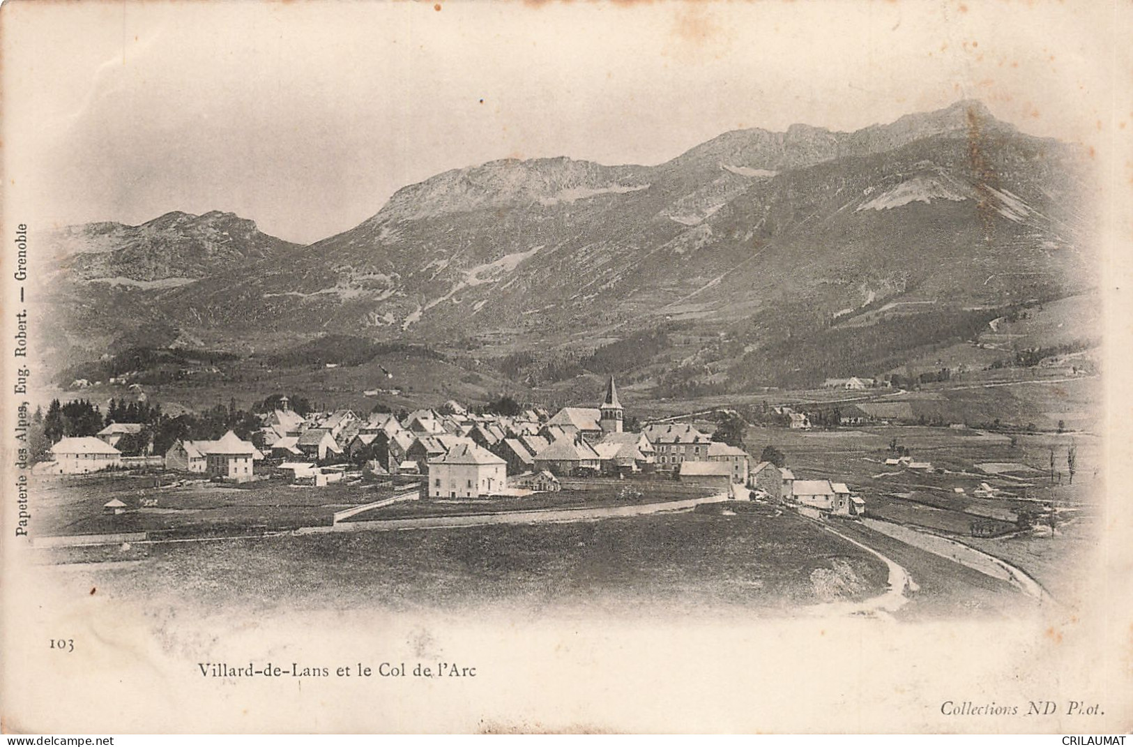 38-VILLARD DE LANS-N°T5283-C/0027 - Villard-de-Lans