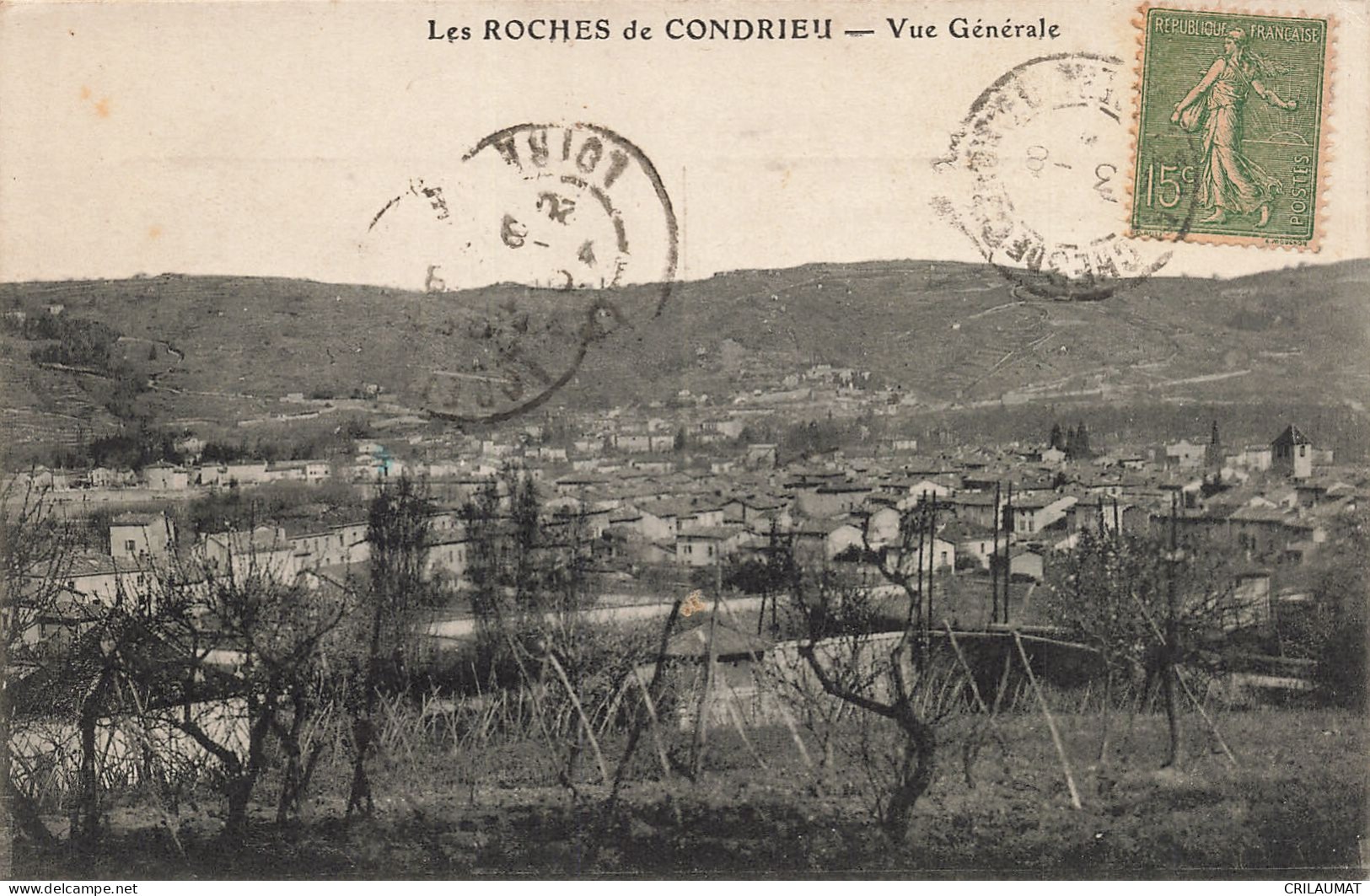 38-LES ROCHES DE CONDRIEU-N°T5283-C/0003 - Other & Unclassified