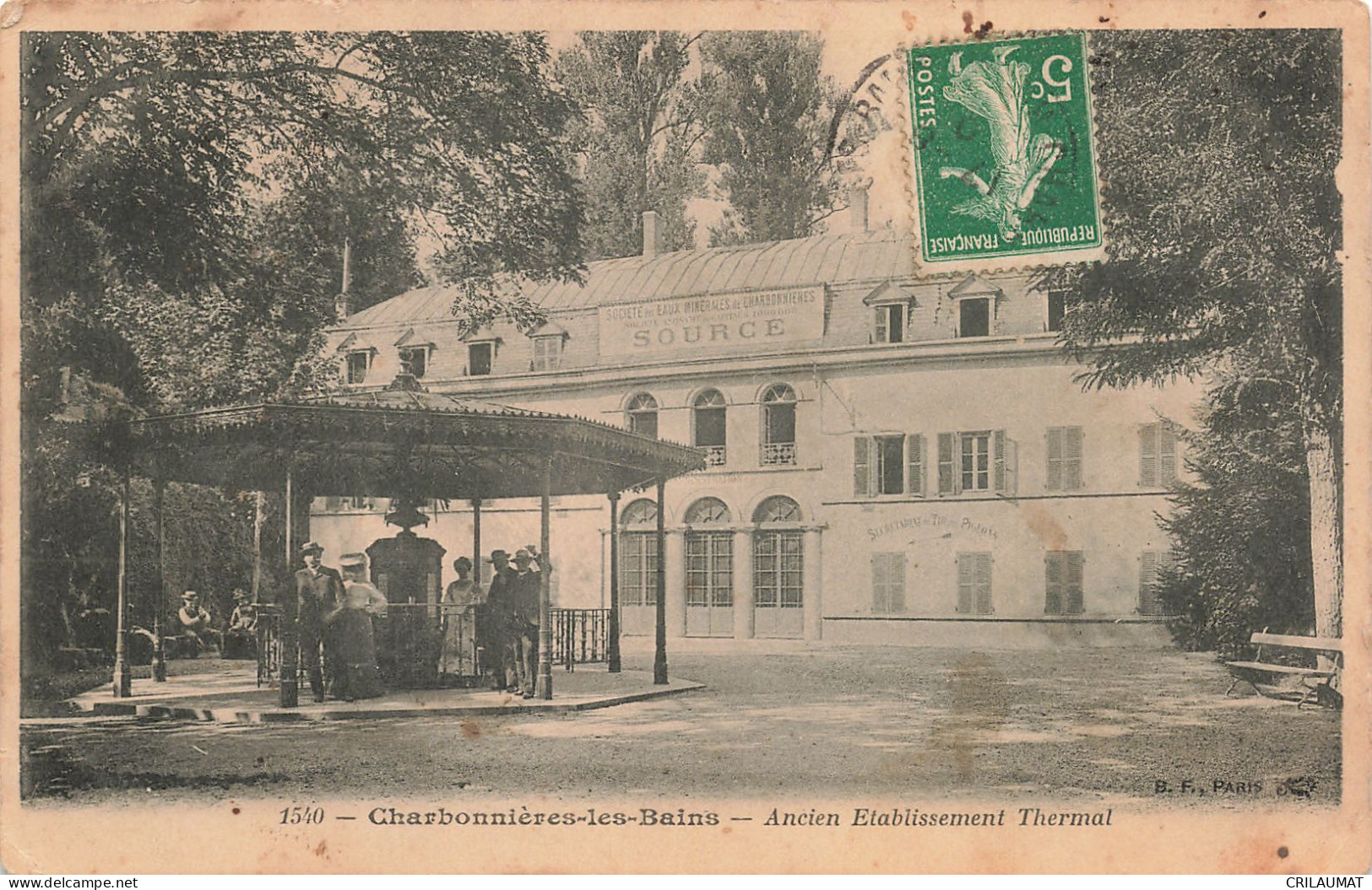 69-CHARBONNIERES LES BAINS-N°T5283-B/0329 - Charbonniere Les Bains